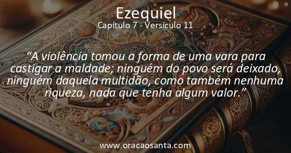 Ezequiel 7:11
