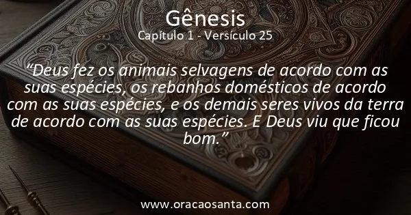 Gênesis 1:25