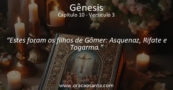 Gênesis 10:3