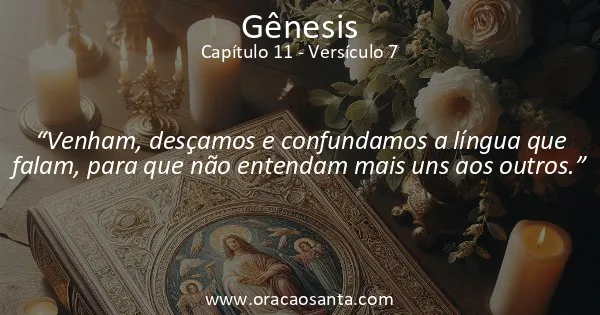 Gênesis 11:7