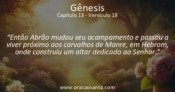 Gênesis 13:18