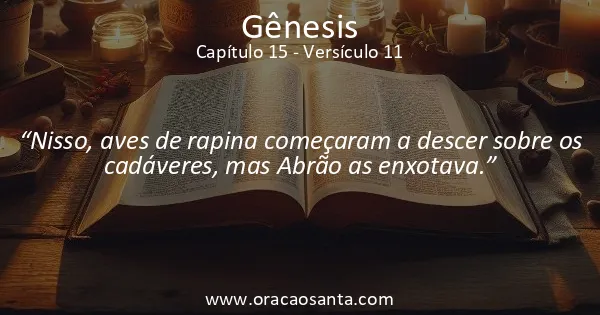 Gênesis 15:11