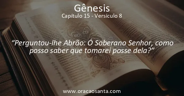 Gênesis 15:8