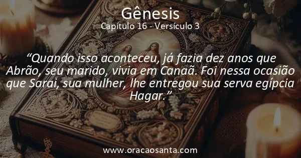 Gênesis 16:3