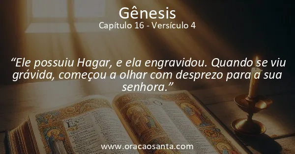 Gênesis 16:4