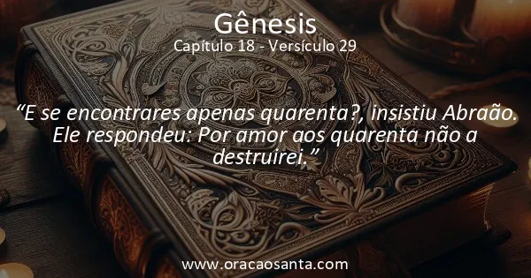Gênesis 18:29