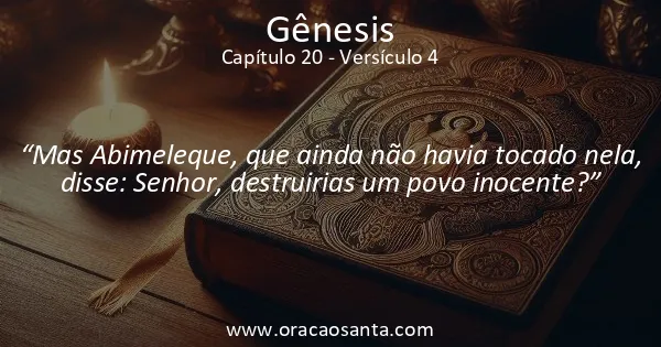 Gênesis 20:4