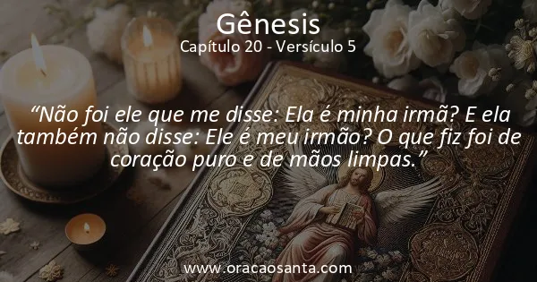 Gênesis 20:5