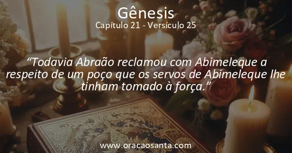 Gênesis 21:25