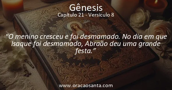 Gênesis 21:8