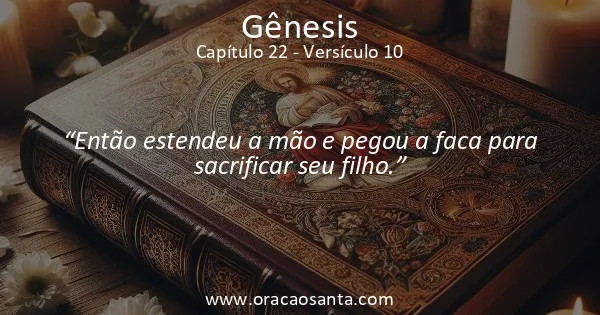 Gênesis 22:10