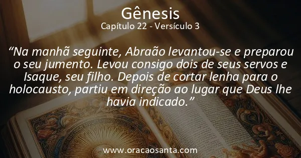 Gênesis 22:3