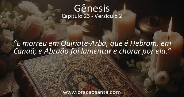 Gênesis 23:2