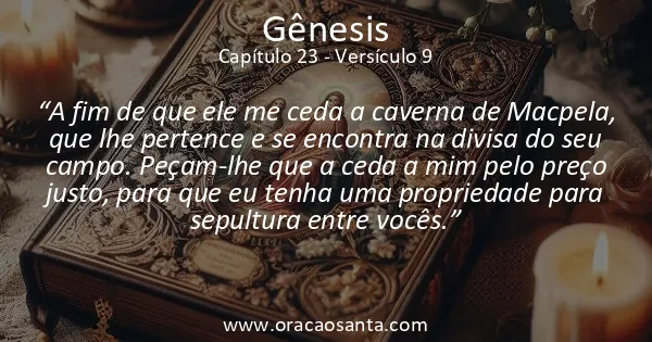 Gênesis 23:9