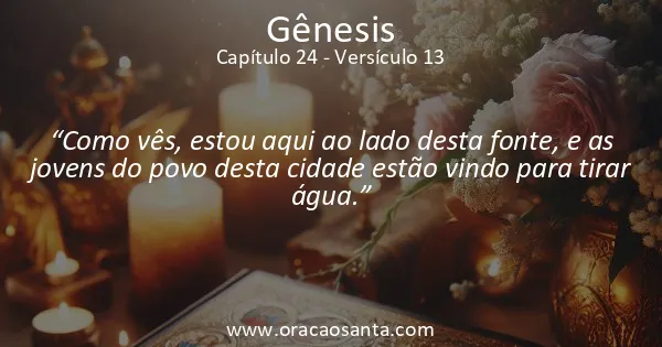 Gênesis 24:13