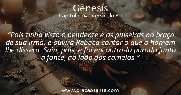 Gênesis 24:30