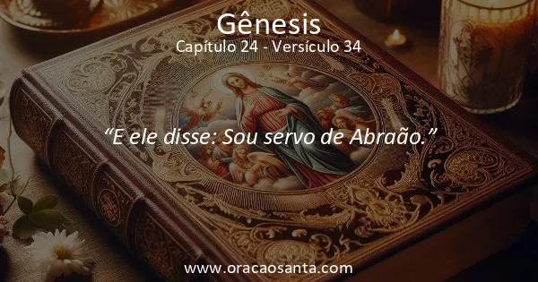 Gênesis 24:34