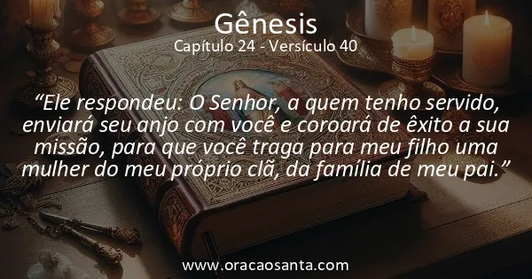 Gênesis 24:40
