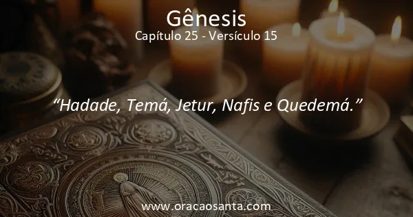 Gênesis 25:15