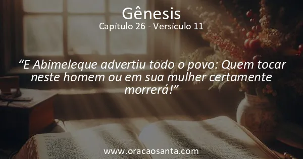 Gênesis 26:11