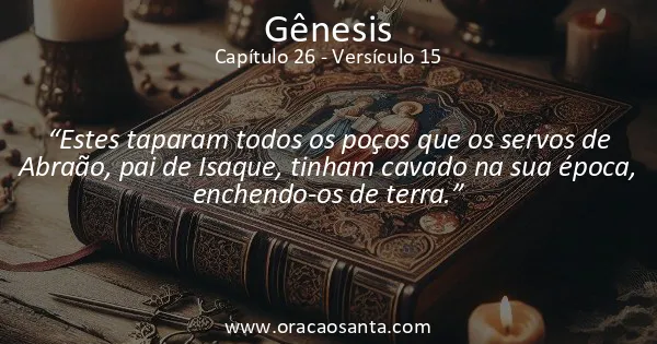 Gênesis 26:15