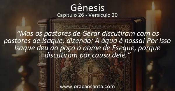 Gênesis 26:20