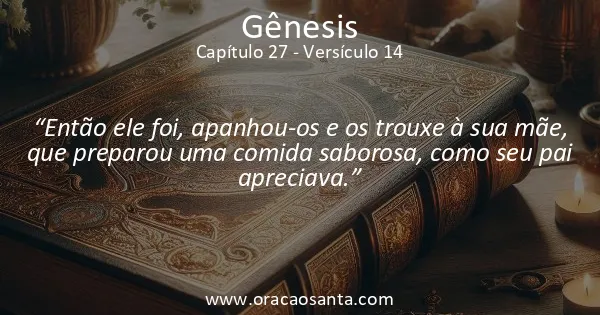 Gênesis 27:14
