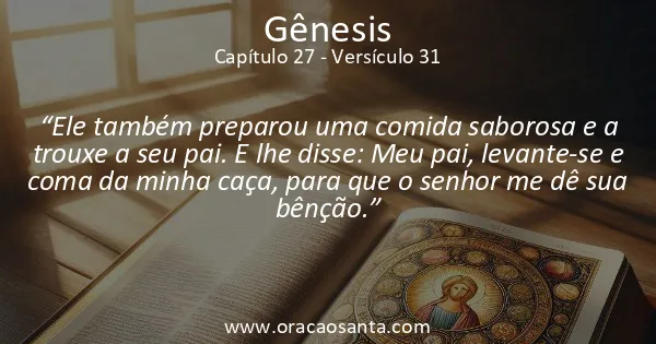 Gênesis 27:31
