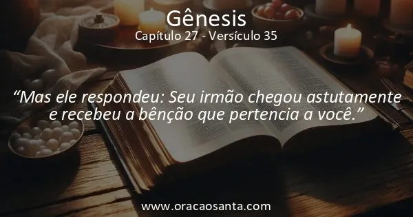 Gênesis 27:35