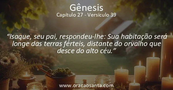 Gênesis 27:39