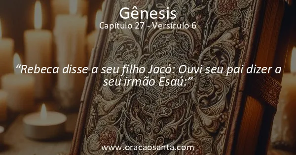 Gênesis 27:6