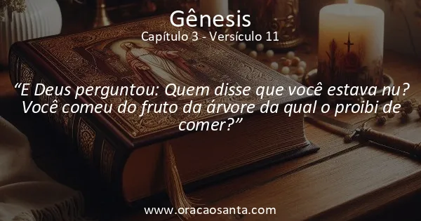 Gênesis 3:11