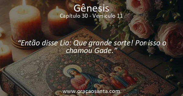 Gênesis 30:11