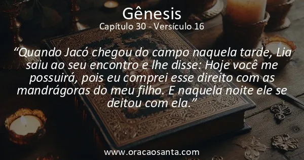 Gênesis 30:16