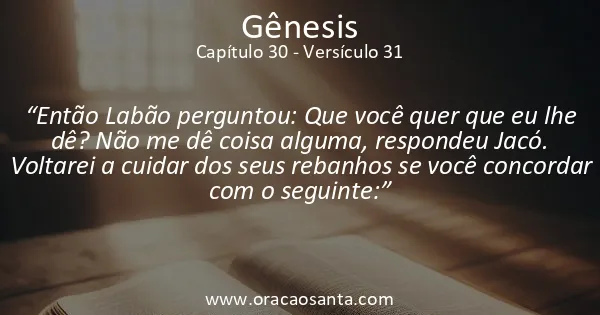 Gênesis 30:31