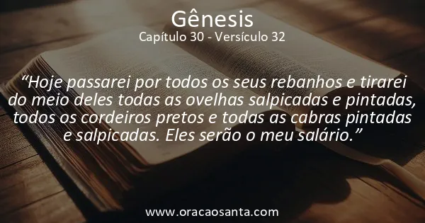 Gênesis 30:32