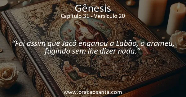 Gênesis 31:20