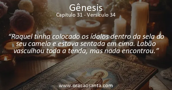 Gênesis 31:34