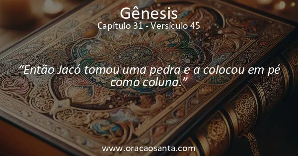 Gênesis 31:45