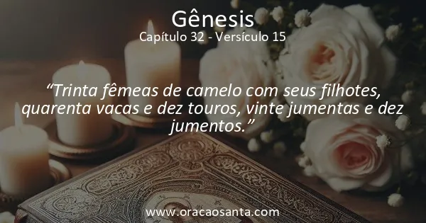 Gênesis 32:15