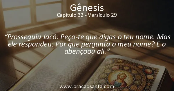 Gênesis 32:29