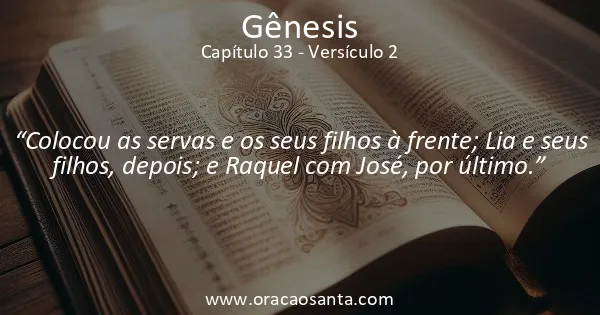 Gênesis 33:2