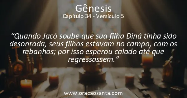 Gênesis 34:5