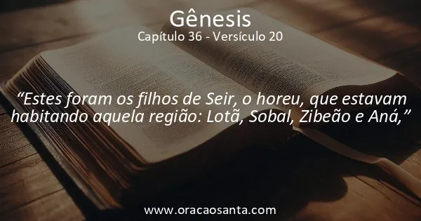 Gênesis 36:20