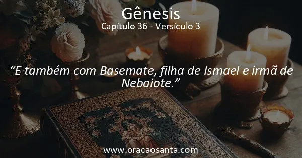 Gênesis 36:3