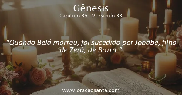 Gênesis 36:33