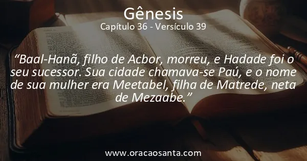 Gênesis 36:39