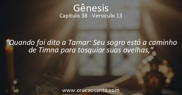 Gênesis 38:13