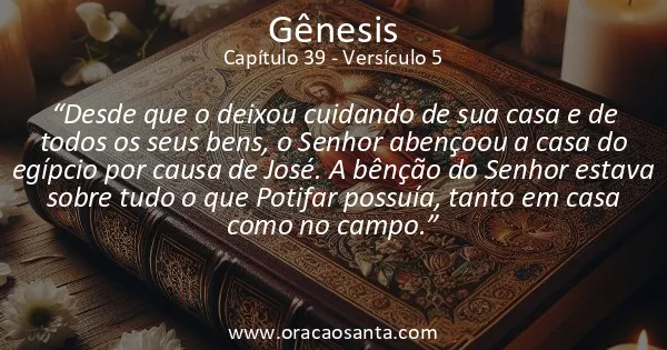 Gênesis 39:5