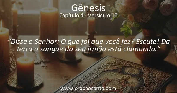 Gênesis 4:10